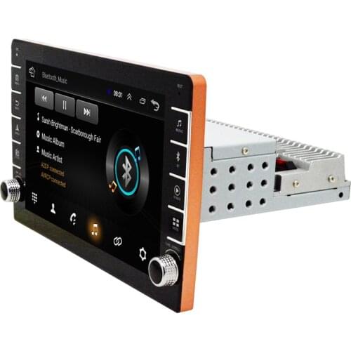 8" 1gb +16gb Car Stereo Radio Mirror Link Touch Screen with Button Knob Gps Wifi Navigation