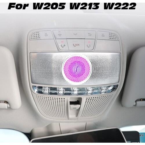 Atmosphere advanced Ambient light For Mercedes Benz C E S GLC class W205 W213 W222 reading light cover interior roof lamp frames