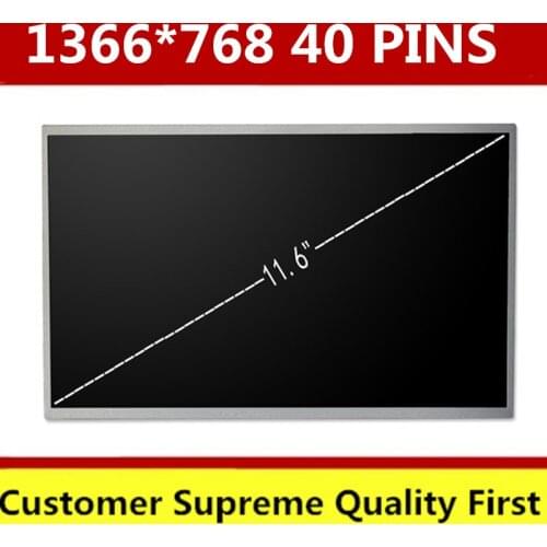 Free shipping for ACER ASPIRE ONE 751H ZA3 1825PTZ 752H MS2298 laptop lcd screen panel 11.6 inch lcd matrix