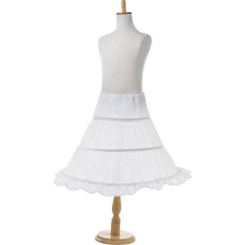 Children Performance of the Short dress shows T with a skirt stand flower girl wedding party banquet wave embroidered dress