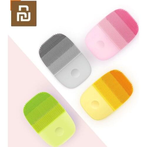 InFace Electric Deep Facial Cleaning Massage Brush Sonic Face Washing IPX7 Waterproof Silicone Face Cleanser Skin Care