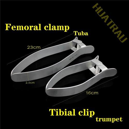 Orthopaedic instruments medical tibial plateau HTO knee high osteotomy femoral clip tibial clip