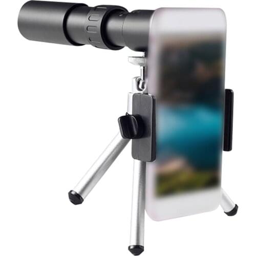 Portable Monocular Telescope Pocket Outdoor Activities Multifunctional Telescopic Focusing Metal Telescope