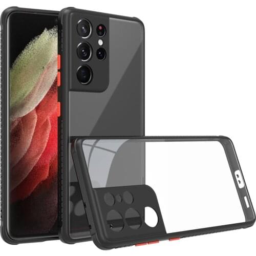 Transparent Case for Samsung Note 20 Mobile Phone Shell S20 S21 Ultra Sleeve A72 A52 A81car Tire Pattern Anti-fall Back Cover