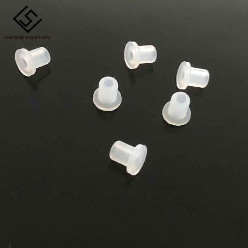 4PCS-30PCS CISS DIY Acessories Cartridge Sealing Stopper Rubber Plug Cartridge Plugs White Silicon Spigot