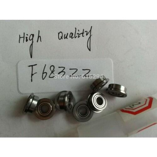 High Quality 10PCS SF683ZZ flange bearings F683ZZ SF683ZZ bearing stainless steel flanges