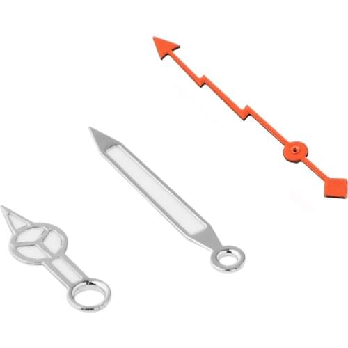 Green Luminous Second Milgauss Watch Hands Fit NH35A/NH36A Automatic Movement