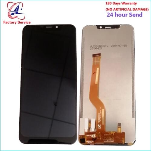 For Original Oukitel C12 Pro LCD Screen Display+Touch Screen Digitizer Sensor Assembly Replacement 6.18" 19:9 Android 8.1