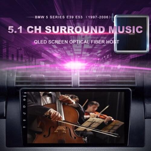 5.1 CH HIFI MUSIC Car DVD for BMW 5 Series E39 E53 1997-2006 Car Radio Multimedia Video Player Navigation GPS Android 10.0