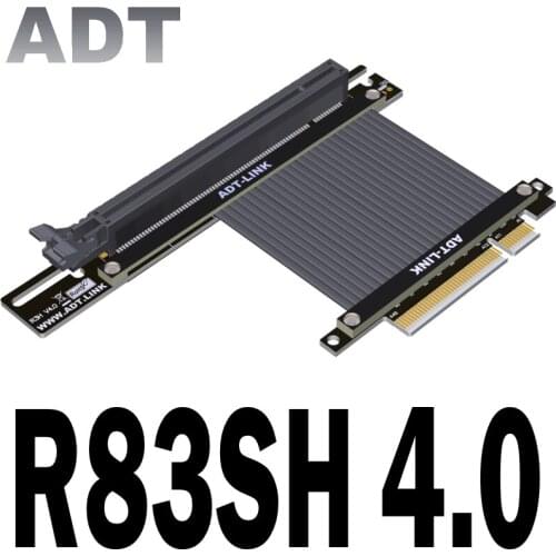 ADT Graphics Card Extension Cable PCIe 4.0 X8 To X16 U2 Hard Disk Server Motherboard Multi-card Support Rtx3060 3070 3080 3090