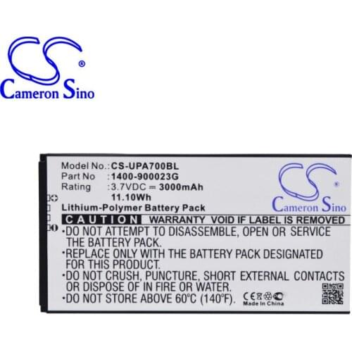 CameronSino for UNITECH PA700 PA700MCA PA720 1400-900023G 1400-900033G S12GT1301A S12GT301A battery