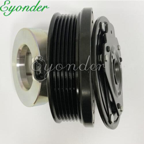 AC A/C Air Conditioning Compressor Magnetic Clutch Pulley PV6 V5 for Chevrolet OPTRA LACETTI J200 ESTATE LOVA T250 T255 1.4 1.6
