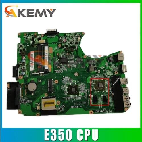 AKEMY Main Board A000081070 DABLEDMB8E0 For toshiba satellite L750D Laptop Motherboard E350 CPU full test