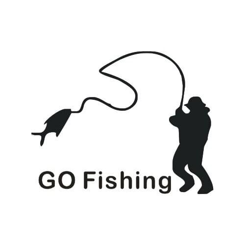 Outdoor Sports Car Stickers Fishing Fishing Stickers Glue Sticker Car Body Oem 10 Window PVC Cn(origin) Not Packaged Changsen