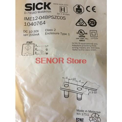 New original proximity switch IME12-04BPSZC0S IME08-02BPSZT0S