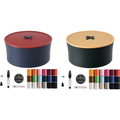 Sewing Kit Travel Sewing Supplies Accessories Thread Spools,Mini Sewing Kits for DIY, Adults,Home, with Scissors,Thread,Needle