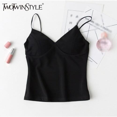 TWOTWINSTYLE Women's Crop Tops