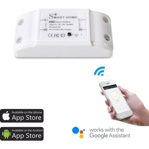 DIY WiFi Smart Light Switch Universal Breaker Timer DOHOME APP Wireless Remote Control Works with Alexa Google Assistant