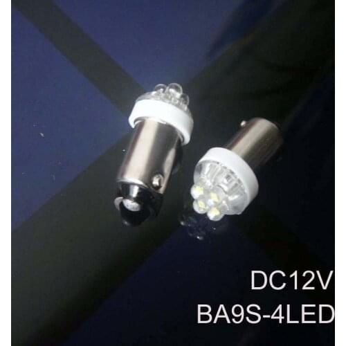 High quality 12V led BA9S instrument lights,Car led BA9S lamps 12V Auto BA9S Dashboard Warning Indicator free shipping 5pcs/lot