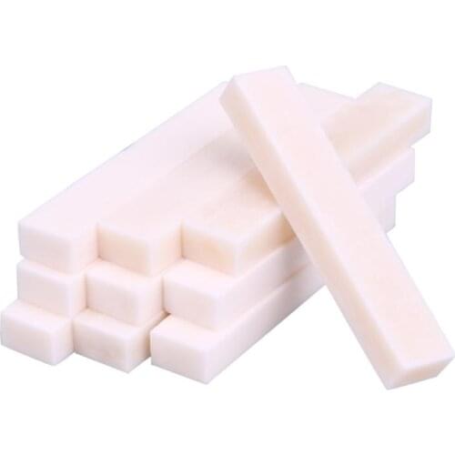 10pcs/set Guitar Bass Real Blank Bone Nut for LP Folk/Classical Guitar Electric Acoustic Guitar Bass Guitar Accessories