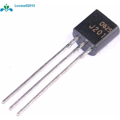 10PCS J201 JFET N-Channel Transistor 50A 40V TO-92