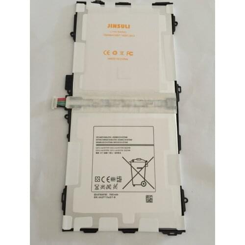7900mAh EB-BT800FBE Replacement Battery For Samsung Galaxy Tablet Tab S 10.5" SM-T800 T800 T801 T805 T807 T807A T807P Batteries