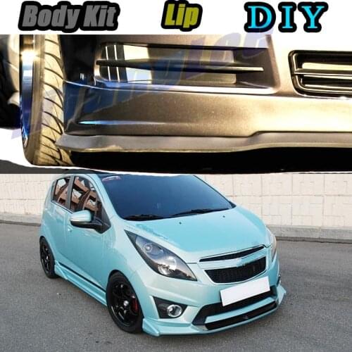 Car Bumper Lip Front Spoiler Skirt Deflector For Daewoo Matiz FSO Formosa Tune Car Modified Body Kit VIP Hella Flush Lips