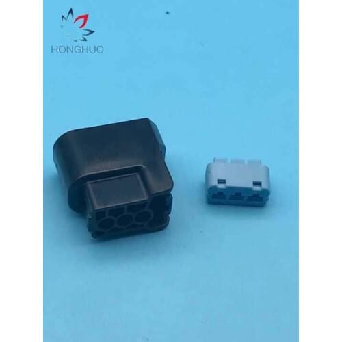 Freeshipping 5pcs 3 pin Way Car Waterproof Electrical connector Auto Ignition Coil Connector Plug Female Socket