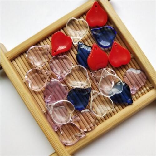 10pcs/lot 12*14mm Crystal Petal Czech Glass Pressed Flat Flower Beads for Jewelry Making Accessory DIY Earring Necklace Bracelet