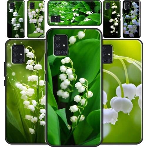 Lily of the Valley Flower Case For Samsung Galaxy A70 A50 A21S A20e M11 M21 M31 A31 A10 A30S A40 A51 A71 Cover