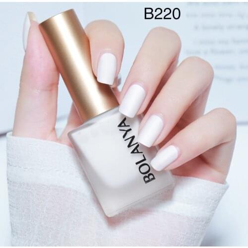15ml Nail Polish Manicure Nail Art Tearable Quick Dry Free-bake Frosted Nail Gel Polish UV Varnish Matte Water-based Nail Glue
