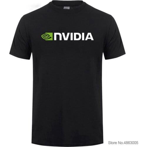 Summer New Mens NVIDIA T-Shirt Clothes Short Sleeve Fashion Tshirts For Men Tops