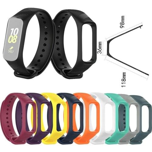 Small Silicone Replacement Watch Band Wrist Strap For Samsung Galaxy fit-e/R375