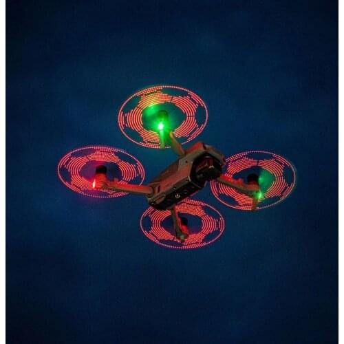 Mavic Air 2 Propeller LED Flash Word Propeller Editable rechargeable Propellers Expansion Accessories For DJI Mavic Air 2 Props