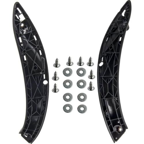 1 Pair For BMW F30 F80 F31 Front Left & Right Inner Trim Door Pull Handle Black