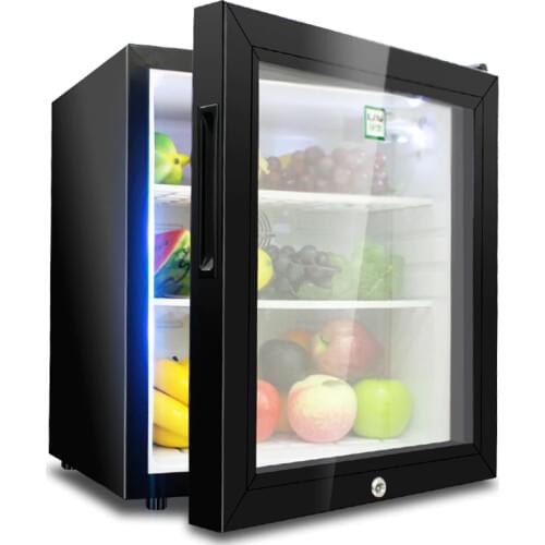 30L Mini Refrigerator Household Single Door Wine Milk Food Cold Storage Home Cooler Dormitory Freezer Fridge