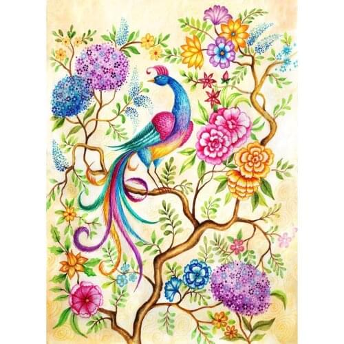 Nova Fairy Yard Happiness Bird Puzzle - 1000 Track