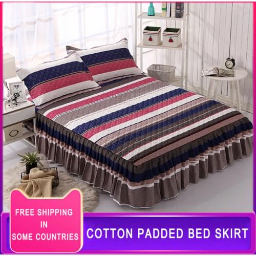 1 Pcs Ruffled Bed Skirt+2pieces Pillowcases bedding set Princess Bedding Bedspreads sheet Bed For Girl bed Cover King/Queen size