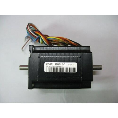 57mm NEMA23 Stepper Motor 2 phase Leadshine Stepping Motor 57HS22-C 57HS unipolar 198.24(1.4)NM 1.8 degree 3.5A original new