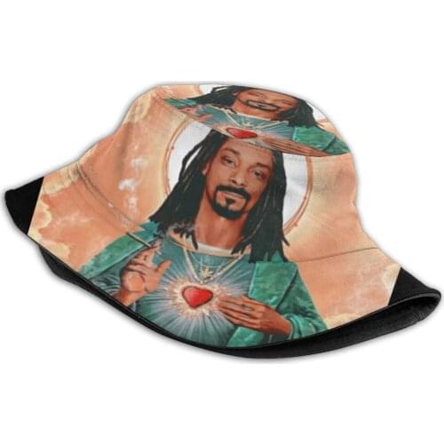 Saint Unisex Fisherman Hats Cap Saint Rap Hip Hop Outkast Snoop Dr Dre Rapper Dogg Snoop Dog Weed Dog Hiphop 420 90S 80S Crip