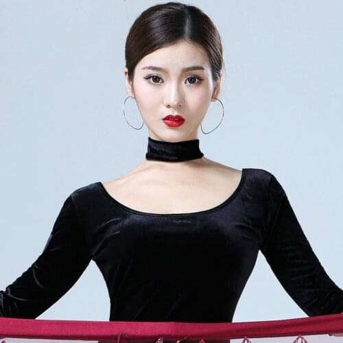 Latin Dance Tops Women Sexy Black Lace Top Summer Short Sleeve Round Neck Practice Tops Performance Latin Dance Clothes BI367