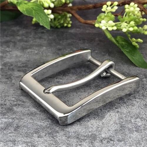 Stainless Steel Belt Buckles For Men Belt DIY Garment Accessories Leather Craft Buckle Belt Mens Waist Buckle For Belt SK0009