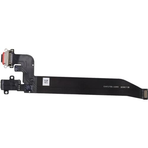 High Quality Charging Port & Earphone Jack Flex Cable Parts Replacement For OnePlus 5T