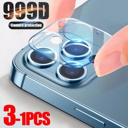 Full Cover Camera Lens Protection Glass For iPhone 11 12 Pro Max Mini Tempered Glass For iPhone 11Pro Original Back Lens Glass