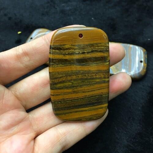 1pcs high quality natural stone tiger eye pendants