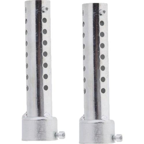 2X 60mm Motorcycle Exhaust Pipe Muffler Insert Baffle DB Killer Silencer