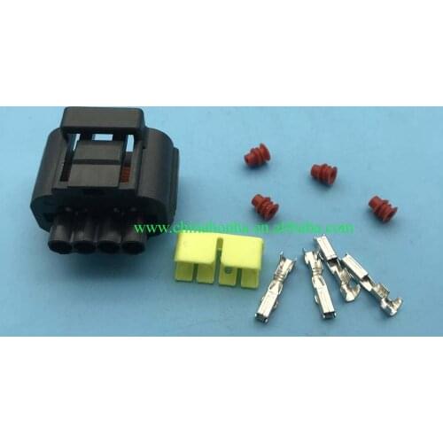 4 pin auto housing plug male female waterproof wire sensor connector 90980-10711
