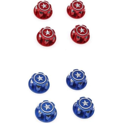 4PCS Aluminum 17mm Hex Wheel Nuts Dustproof Anti-Skid Non-Slip for Traxxas X-Maxx Summit E-Revo ARRMA 1/8 RC Car