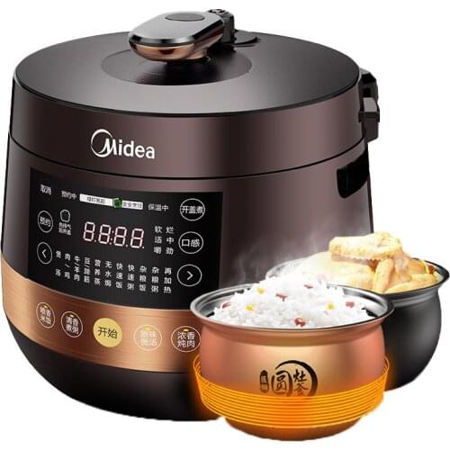 Household electric pressure cooker double bladder intelligent electric rice cooker 5L small household appliances household elect