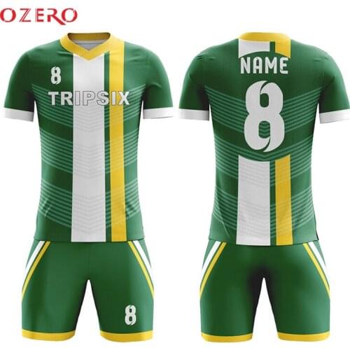 Design your football team top quality soccer jersey